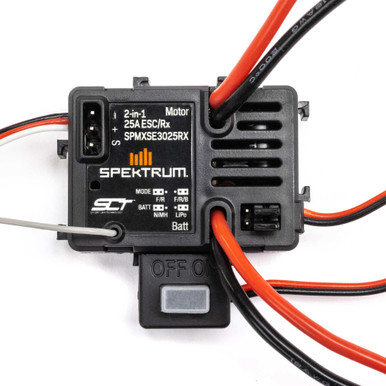 Spektrum 25A ESC and SLT RX with IC2 Connector, suit 1/16 and 1/18 Vehicles