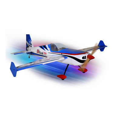 Phoenix Model Slick 580 30-40cc Carbon ARF, Blue