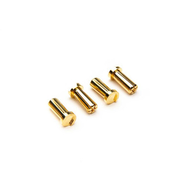 Dynamite 5mm Low Profile Bullet Connectors, 4pcs