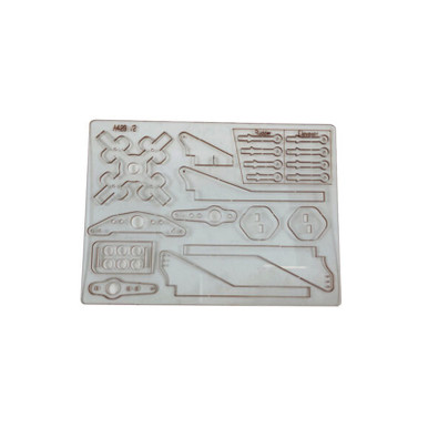 Flex Innovations Edge 540 FP Plastic Parts Sheet