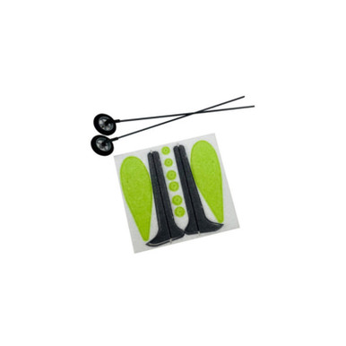 Flex Innovations Edge 540 Green Foam Wheel Pants and Landing Gear, FP PNP