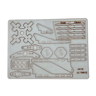 Flex Innovations Ultimate FP Plastic Parts Sheet