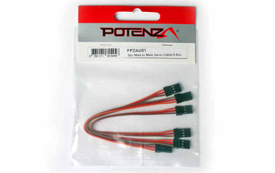 Flex Innovations 3pc Male to Male Servo Cable/S.Bus