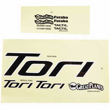Great Planes Decals Tori 2M EP Sailplane