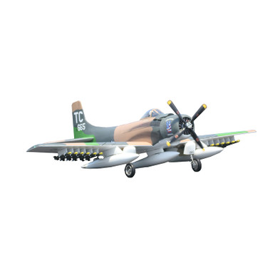 Seagull Models LH348 Skyraider ARF, Camo Scheme