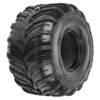 Proline Dreadnaught 2.6in Front/Rear Monster Truck Tyres, 2pcs, Losi LMT