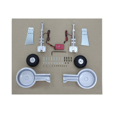 Seagull Models ER-120 Retracts with Wheels, Mustang