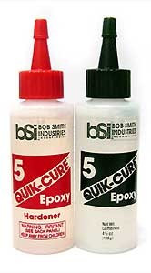 Bob Smith Industries Quick-Cure 5 minute Epoxy, 9oz
