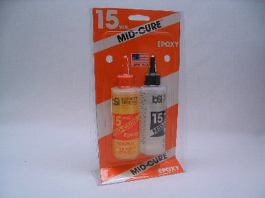 Bob Smith Industries Mid-Cure 15 minute Epoxy, 9oz