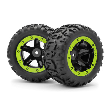 Blackzon Slyder Wheels and Tyres, 2pcs
