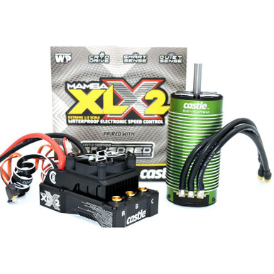 Castle Creations Mamba XLX 2 8S ESC with 800kv Motor, 010-0167-01, Final Clearance