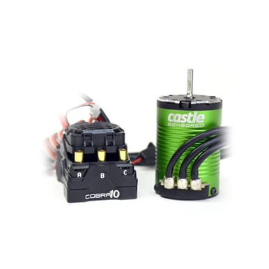 Castle Creations Cobra 10 6S ESC with 8A BEC with 1406-5700kv Sensored Motor