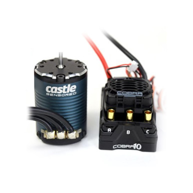 Castle Creations Cobra 10 6S ESC with 8A BEC with 1406-2850kv Sensored Motor