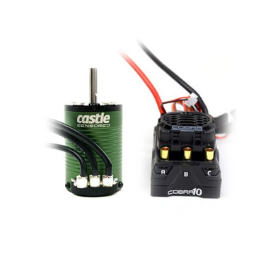 Castle Creations Cobra 10 6S ESC with 8A BEC with 1410-3800kv Sensored Motor