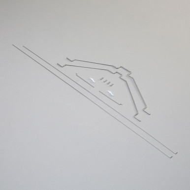 E-Flite Pushrod / Float Wire Set, Clipped Wing Cub