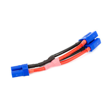 E-Flite EC5 Battery Parallel Y- Harness, 10Awg