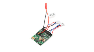 E-Flite AS6410NBLT Rx-DSMx 6-Ch AS3x with Twin Brushless ESC