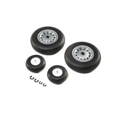 E-Flite Wheel Set, F-4 Phantom II 80mm EDF