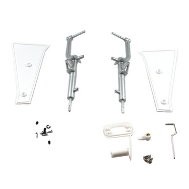 E-Flite Landing Gear Strut and Door Set, P-51D 1.2m