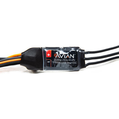 Spektrum Avian 15A Smart Lite Brushless ESC, 2S-4S with IC2 Connector