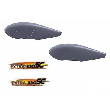 Multiplex Wheel Spats with Decals, Extra 330SC