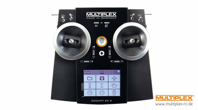 Multiplex Cockpit SX9 Transmitter with RX-9 Receiver