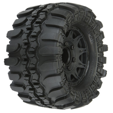 Proline Interco TSL SX Super Swamper 2.8 Tyres Mounted on Raid 6x30 Wheels, F/R, PR10110-10, Clearance