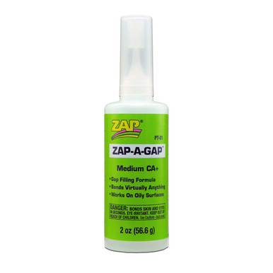 ZAP Zap-A-Gap Medium CA Glue, 2oz, Part PT-01