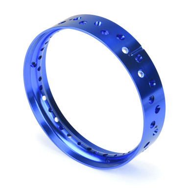 Proline Pro-Spec Aluminium Rear Rim, Blue, Promoto-MX