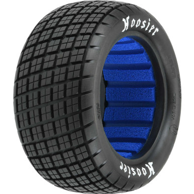 Proline 1/10 Hoosier Angle Block M4 Rear 2.2in Dirt Oval Tyres, 2pc