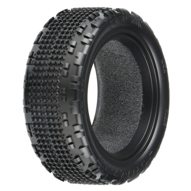 Proline 1/10 Prism 2.0 CR4 4WD Front 2.2in Carpet Buggy Tyres, 2pcs