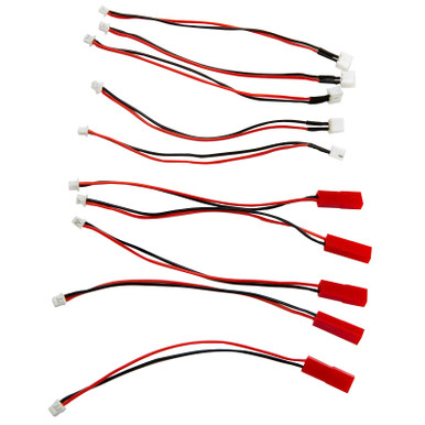 Spektrum UM to JST and UM to PH2.0 Charger Adapters, 10pcs