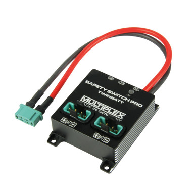 Multiplex Twin Battery Safety Switch Pro, M6 Connector