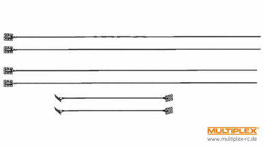 Multiplex Carbon Stabs For Wing And Elevator Stuntmaster