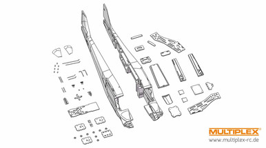 Multiplex Fuselage Set, FunCub XL