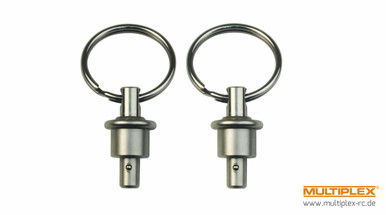 Multiplex Push-in Fastener for Transmitter Strap, 2 pcs, Profi TX