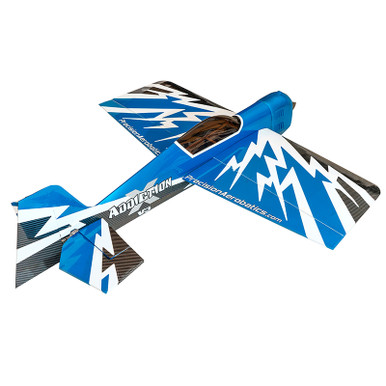 Precision Aerobatics Addiction X V3 ARF, Blue/CF, Final Clearance