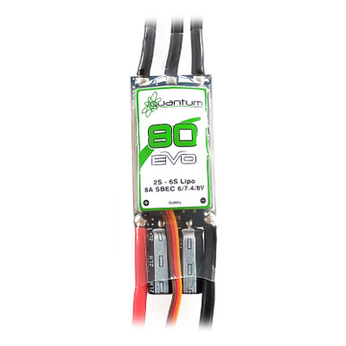 Precision Aerobatics Quantum 80A HV ESC, AC-2190EVO