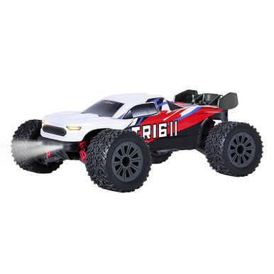 PD Racing TR16II RTR 4WD Electric Truggy, White / Blue / Red