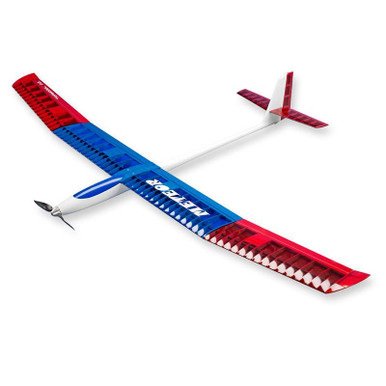 TOP Model Meteor 1.95m Electric Sailplane, Red/Blue