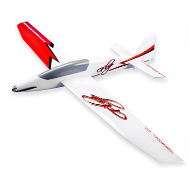 TOP Model Flip 2.0m Aerobatic Slope or Electric Glider, Red/White