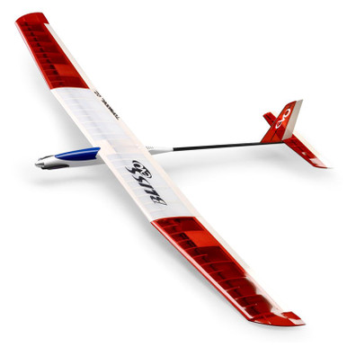 TOP Model Bliss Evo Classic 1.97m Electric Thermal Sailplane, Red/Oralight White, Clearance