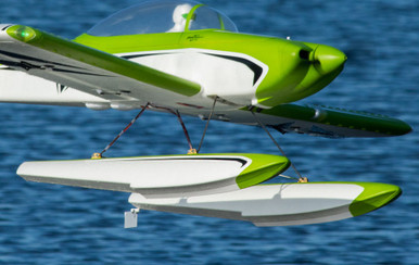 Flex Innovations Float Set with Struts and LED, Green RV-8 60E, Clearance