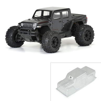 Proline 1/10 Jeep Gladiator Rubicon Clear Body, Granite, PR3575-00