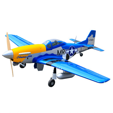 Seagull Models North American P-51D 30cc ARF with JP Retracts, Obsession Scheme