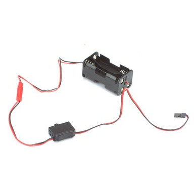 Hitec Switch Harness & Battery Box (7201 + 7202)