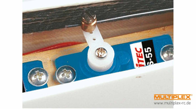 Multiplex Mini Pushrod Connector for 1mm wire, 2 pcs