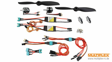 Multiplex Motor Set, Twinstar BL