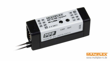 Multiplex RX-12-Dr Compact M-Link 2.4 Ghz Receiver