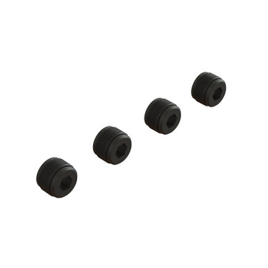 Arrma Red Hub Nut, 2pcs, 8S BLX, AR330582